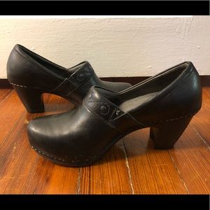 Dansko Riki High Heel Clogs Size 37